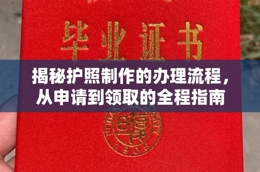 宁海揭秘护照制作的办理流程，从申请到领取的全程指南